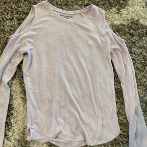 Kids (can fit adults) cold shoulder sweater